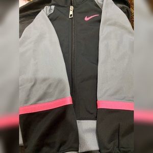 Nike girls zip up jacket